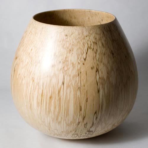 Spalted Sycamore Deep Vessel